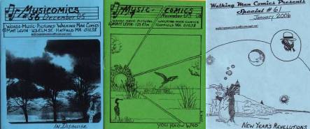 Cover of Walking Man Comics Presents Special #61, Music Comics #7, #56 and 