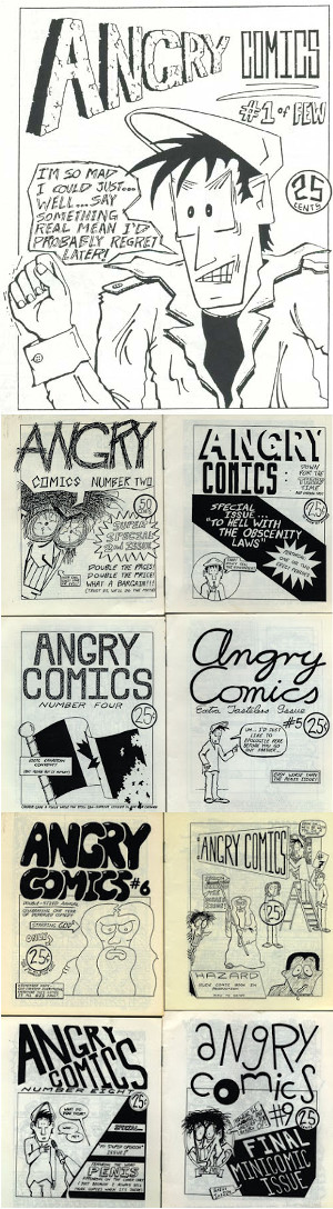 Cover of Angry Comics #1-13