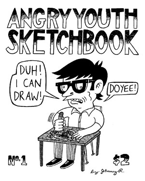 Cover of Angry Youth Sketchbook #1