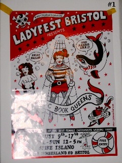 Cover of Ladyfest Comicbook Queens Exhibition