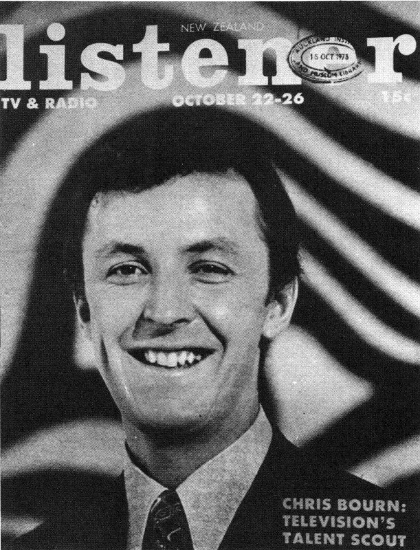 Chris Bourn on listener cover from 1973