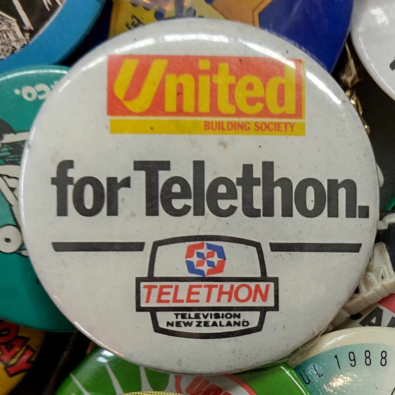 United for Telethon badge