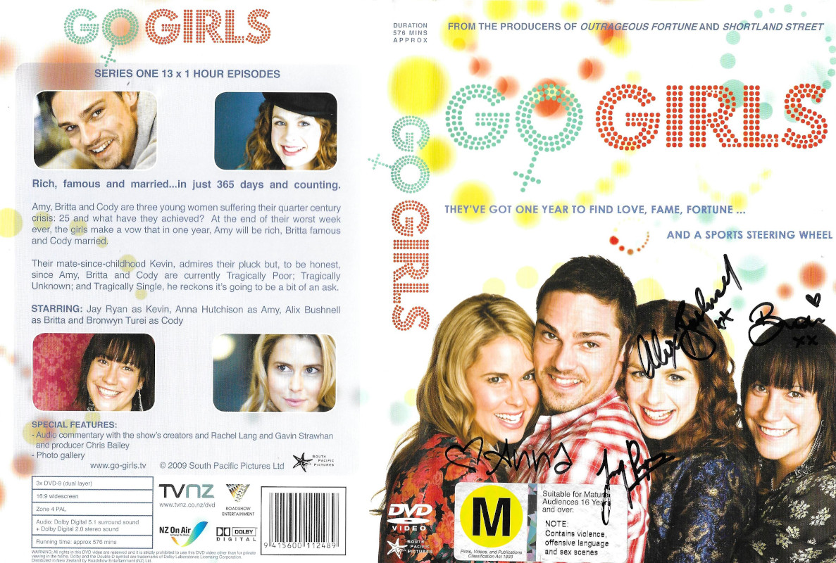 Signed DVD cover