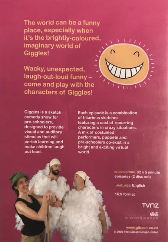 Giggles DVD back cover