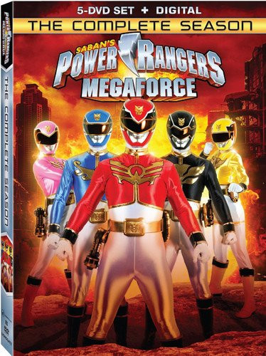 Power Rangers Mega dvd cover