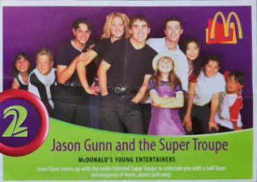 Jason Gunn and Super Troop sticker