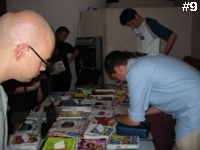 9. Small Press sales table.
